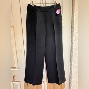 Classic Black Wide-Leg Trousers - Women's